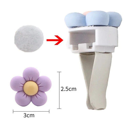 Colorful Flower Perfume Clip, Car Air Vent Decoration - Wnkrs