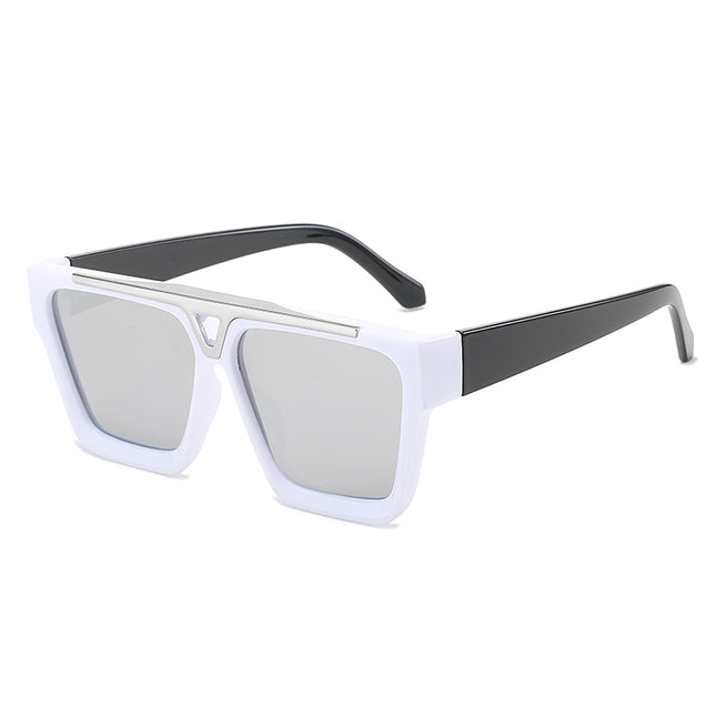 Gradient Lens Shield Sunglasses