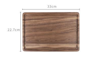 Black Walnut Wood Cutting Board Creative Whole Tray Fruit Chopping Cutting Board Wood Chopping Blocks For Kitchen - Wnkrs