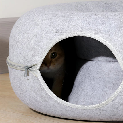 Lit et tunnel pour chat Donut