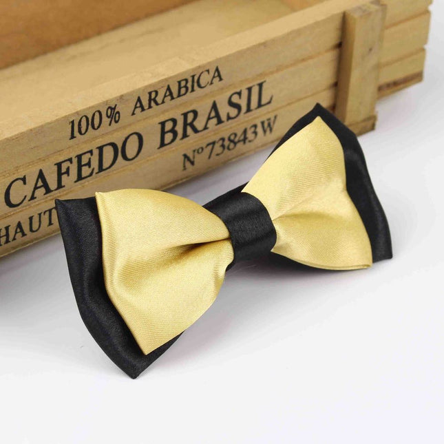 Classic Solid Color Bow Ties for Men - Wnkrs