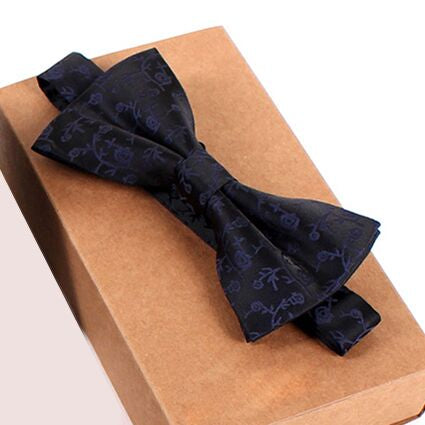 Men's Bow Tie With Stylish Pattern - Wnkrs