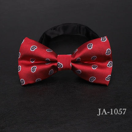 Men's Bow Tie With Stylish Pattern - Wnkrs