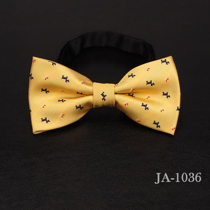 Men's Bow Tie With Stylish Pattern - Wnkrs