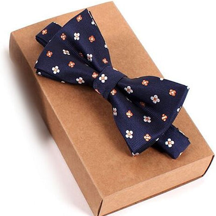 Men's Bow Tie With Stylish Pattern - Wnkrs