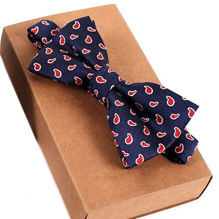 Men's Bow Tie With Stylish Pattern - Wnkrs