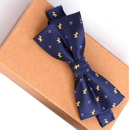 Men's Bow Tie With Stylish Pattern - Wnkrs