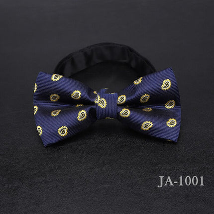 Men's Bow Tie With Stylish Pattern - Wnkrs