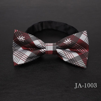 Men's Bow Tie With Stylish Pattern - Wnkrs