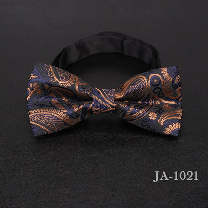 Men's Bow Tie With Stylish Pattern - Wnkrs