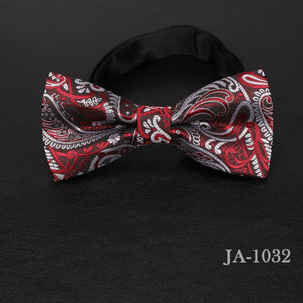 Men's Bow Tie With Stylish Pattern - Wnkrs