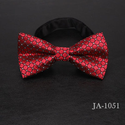 Men's Bow Tie With Stylish Pattern - Wnkrs