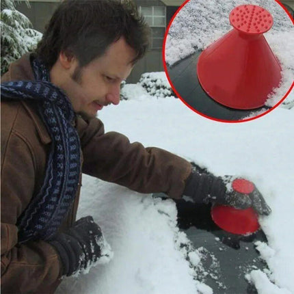 Winter Magic Windshield Ice Scraper & Snow Remover Funnel - Wnkrs