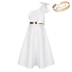 White With Belt