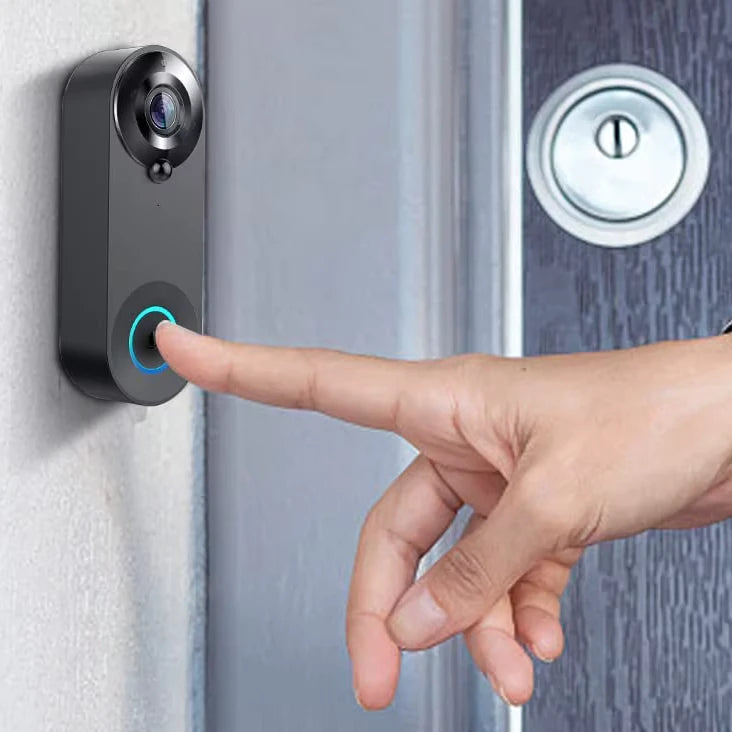 1080P Wireless WiFi Video Doorbell with PIR Motion Detection