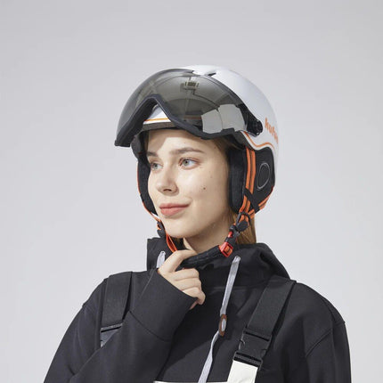 Multi-Functional Ski Helmet with Integrated Visor for Winter Sports - Wnkrs