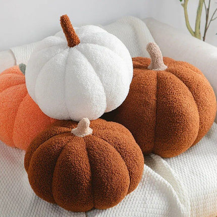 Funny Pumpkin Plush Pillow - Wnkrs