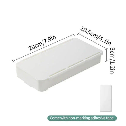 Compact Self-Adhesive Under Desk Storage Drawer - Wnkrs