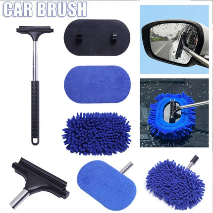 3-in-1 Extendable Car Window Cleaning Kit with Rotating Head - Wnkrs