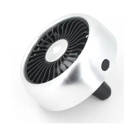 USB Car Vent Fan with 3 Speeds & Colorful LED Light - Wnkrs