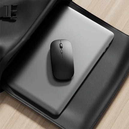 Rechargeable Wireless Mouse with Bluetooth and 2.4GHz Dual Modes