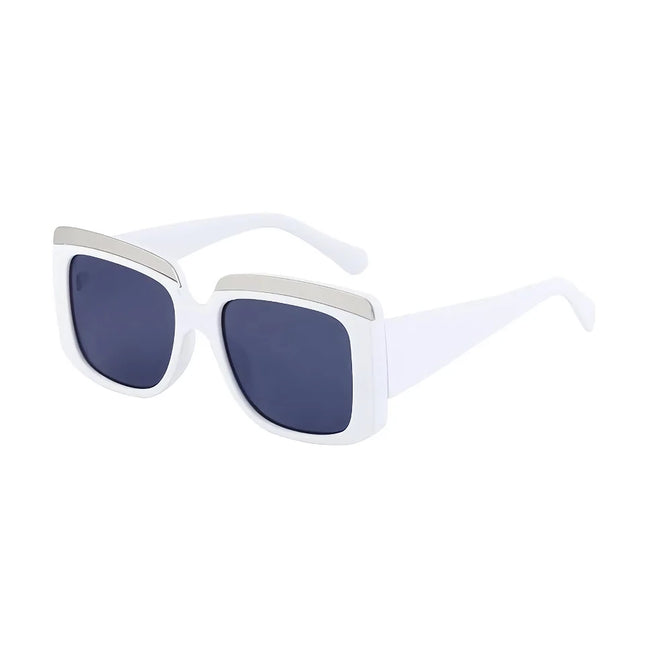 Luxury Oversized Square Sunglasses with UV400 Protection