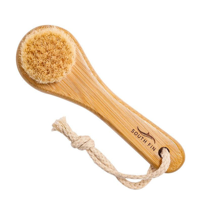 Brosse nettoyante exfoliante pour le visage en bambou