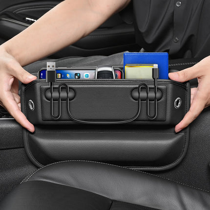 Universal Leather Car Seat Gap Organizer