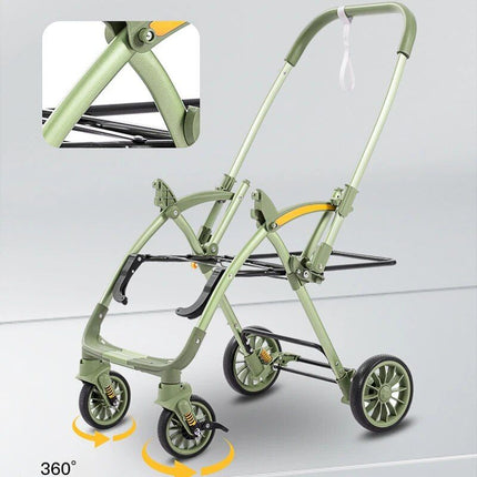 Bi-directional High Landscape Baby Stroller - Lightweight and Foldable - Wnkrs