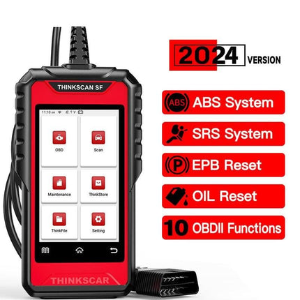 Professional OBD2 Car Diagnostic Scanner with ABS, SRS, EPB, Oil Reset - Wnkrs