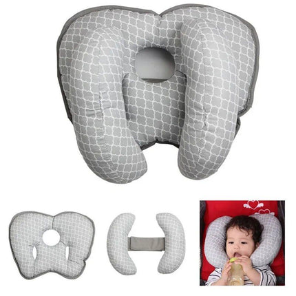 Newborn & Toddler U-Shape Headrest Support Pillow for Car Seats & Strollers - Wnkrs