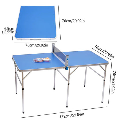 Portable Aluminum Outdoor Table Tennis Set - Wnkrs