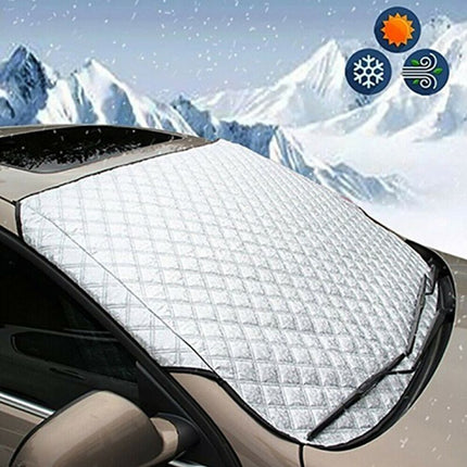 Universal Car Windshield Cover - Sunshade & Ice Protector, Weatherproof 150x70cm - Wnkrs