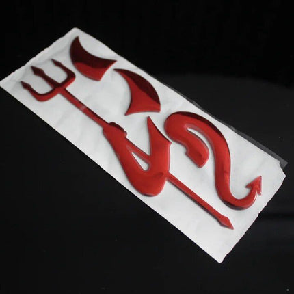 3D Little Devil Horns Car Sticker - Wnkrs