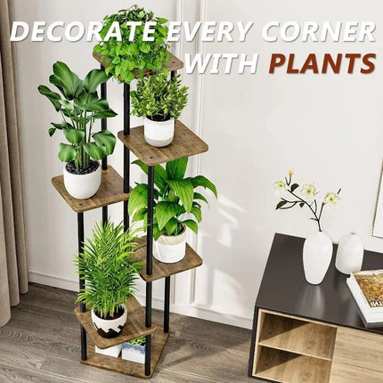 6-Tier Metal Plant Stand - Wnkrs