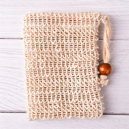 Pochette de rangement pour savon en sisal écologique