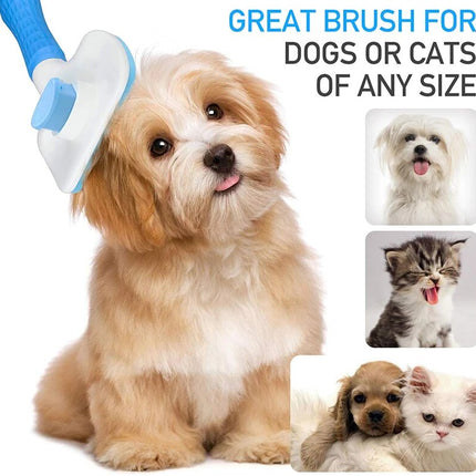 Self Cleaning Pet Brush: Say Goodbye to Tangles and Mats!