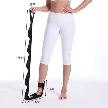 Sangle extensible de yoga multi-boucles haute résistance pour la physiothérapie