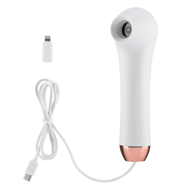 Analyseur portable HD du cuir chevelu et de la peau avec détection des points noirs et des pores