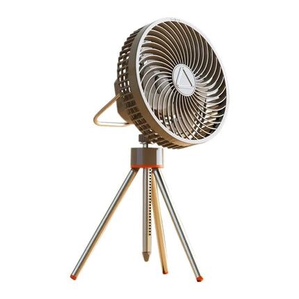 Ventilateur de camping portable avec veilleuse et batterie externe