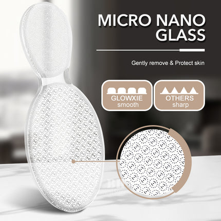 Râpe à pied double face en verre nano pour talon