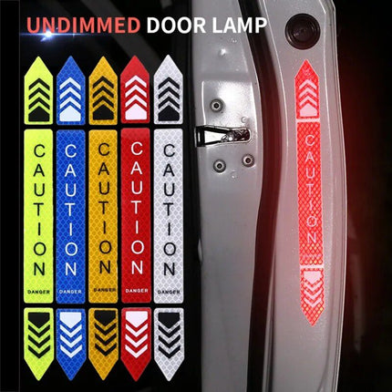 High-Visibility Vehicle Door Safety Reflective Stickers - Wnkrs