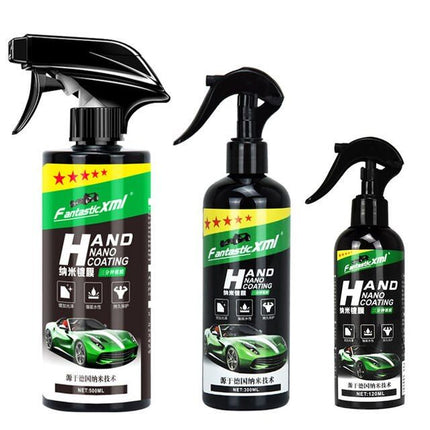 Nano Ceramic Car Coating Kit: Liquid Spray Polish Wax for Auto Detailing - Wnkrs