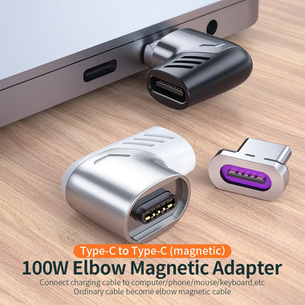 Adaptador magnético USB C a tipo C de 100 W de Essager