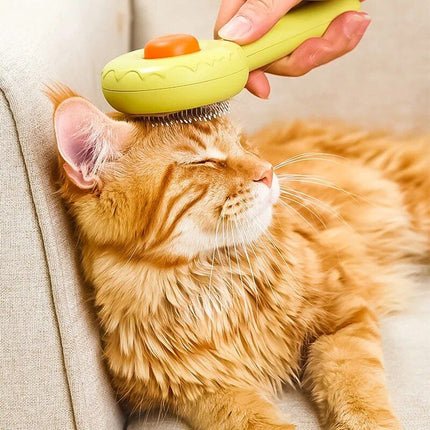 Brosse de toilettage Deluxe Donut pour chats et chiens - Épilation sans effort et confort en un