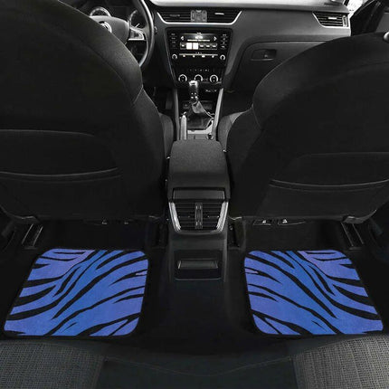 Zebra Patterned Heavy Car Floor Mats - Wnkrs