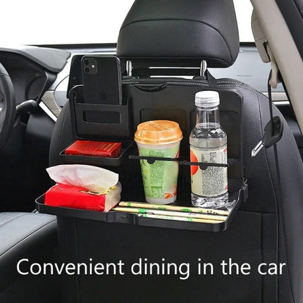 Universal Back Seat Car Tray for Food, Drinks, and Phones - Wnkrs