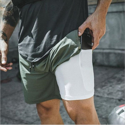 Men's 2 in 1 Shorts - Wnkrs