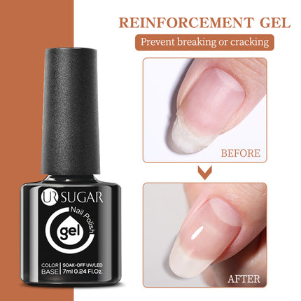 Vernis à ongles gel de renforcement et top coat 7 ml