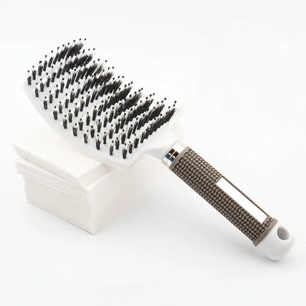 Curved Bristle Massage Comb